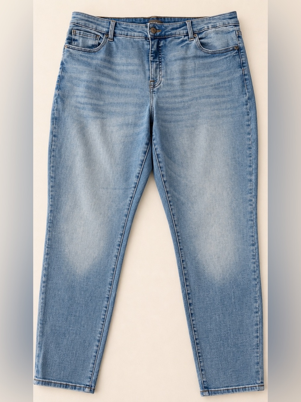 pistola Size 18W Light Wash Stretch Skinny Ankle Jeans Plus Size